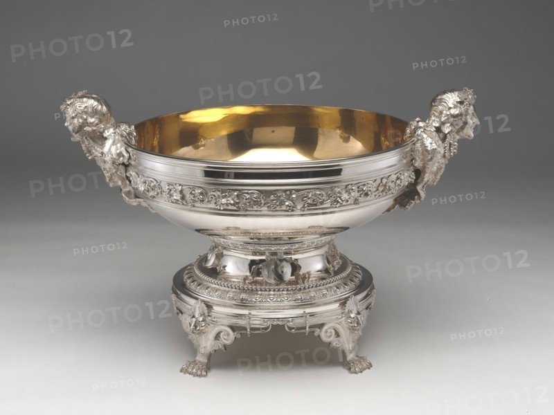 Punch Bowl, 1873, Tiffany and Company, American, founded 1837, Chasing by Eugene J. Soligny, American, c. 1833–1901, New York, New York City, Silver, 41.9 × diam. 67.3 cm (16 1/2 × diam. 26 1/2 in.)