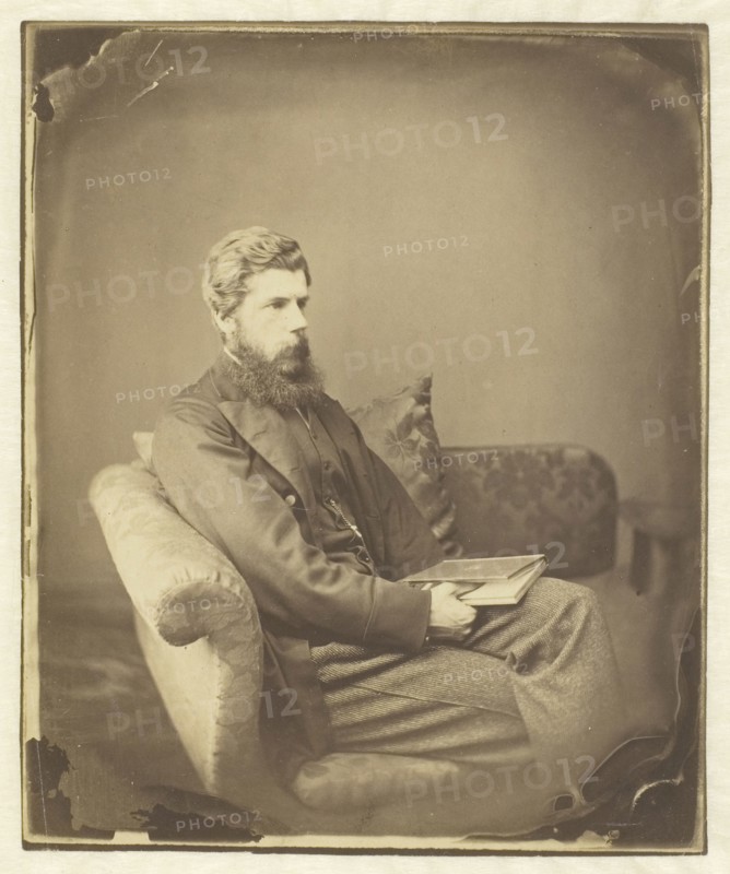 Rev. James Langton Clark, 1864, Lewis Carroll (Charles Lutwidge Dodgson), English, 1832–1898, England, Albumen print, 14.8 × 12.2 cm (image), 15.4 × 12.6 cm (paper), 22.2 × 19 cm (mount)