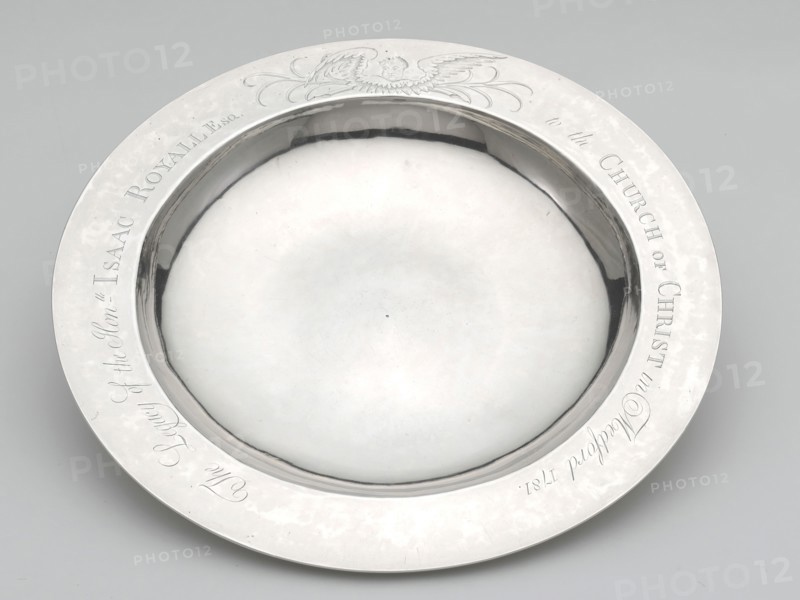 Communion Dish, 1781, Benjamin Burt, American, 1729–1805, Boston, Boston, Silver, 3.2 × 32.4 × 32.4 cm (1 1/4 × 12 3/4 × 12 3/4 in.), 780.6 g