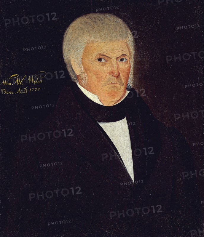 Portrait of Mr. William W. Welch, c. 1837, Sheldon Peck, American, 1797–1868, United States, Oil on canvas, 64.8 × 54.6 cm (25 1/2 × 21 1/2 in.)