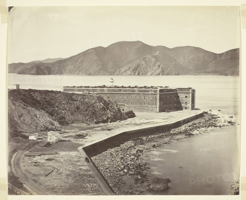 San Francisco Bay, c. 1860/69, Carleton Watkins, American, 1829–1916, United States, Albumen print, 18.2 x 22.3 cm (image/paper)