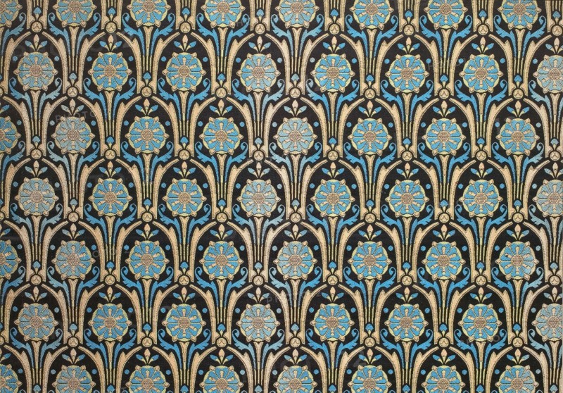 Sutherland, 1870/71, Designed by Owen Jones (English, 1809–1874), Manufactured by Warner, Sillett & Ramm, London, Spitalfields, Silk, satin weave with twill interlacings of secondary binding warps and supplementary patterning wefts, 39.0 x 53.7 cm (15 1/4 x 21 1/8 in.)