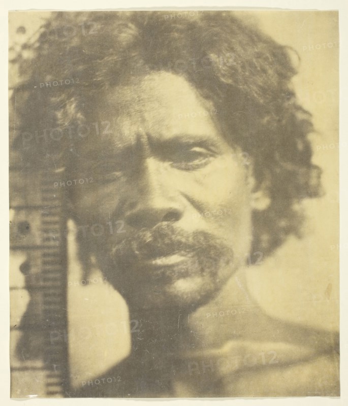 Kuruba Man, 1873, James Wilkinson Breeks, English, 1830–1872, England, Albumen silver print, 21.8 × 18.5 cm (image/paper)