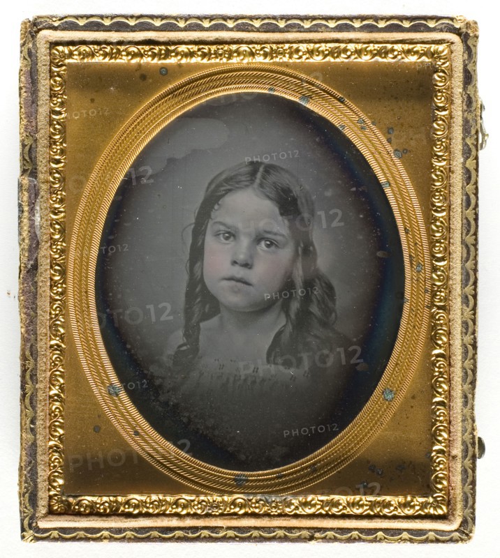 Untitled (Young Girl), 1839/99, 19th century, Unknown Place, Daguerreotype, 8.3 x 7 cm (plate), 9.3 x 8 x 1 cm (case)