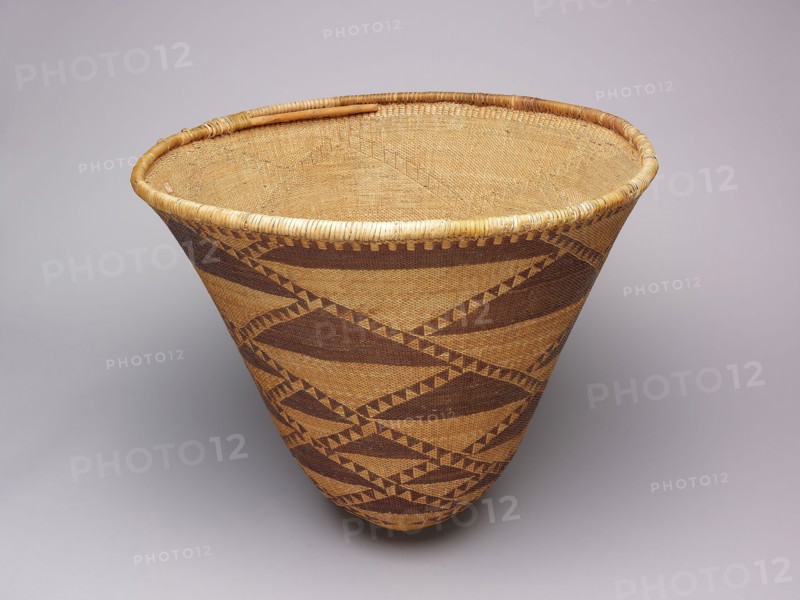 Burden Basket, 1870/80, Pomo, Northern California, United States, California, Plant fibers, 53.3 × 61 cm (21 × 24 in.)