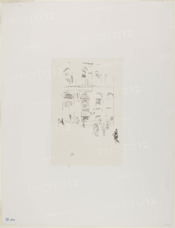 Victoria Club, 1879, published 1887, James McNeill Whistler, American, 1834-1903, United States, Transfer lithograph in black with scraping, on cream chine laid down on off-white plate paper, 206 x 134 mm (image), 235 x 156 mm (primary support), 497 x 381 mm (secondary support), Figure Study in Colors, 1890, James McNeill Whistler, American, 1834-1903, United States, Transfer lithograph in black on ivory wove paper, 169 x 140 mm (image), 259 x 140 mm (with registration marks), 319 x 219 mm (sheet)