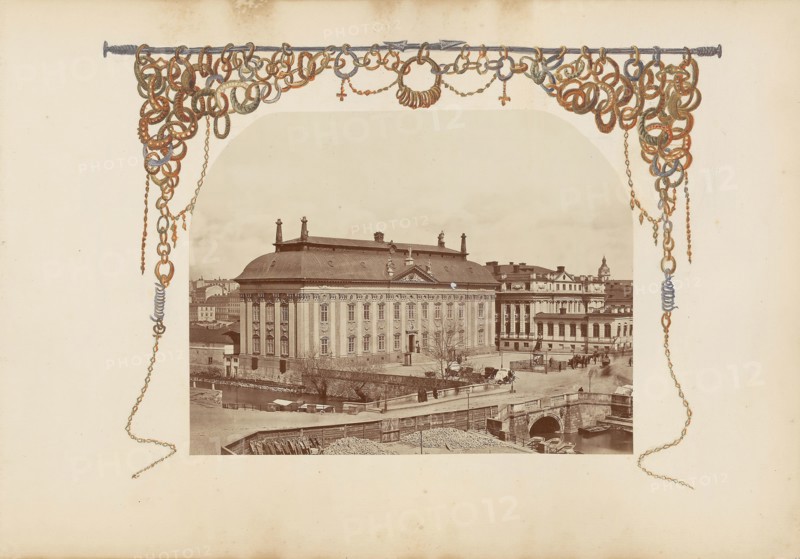 The Madame B Album, 1870s, Marie-Blanche-Hennelle Fournier, French, 1831–1906, France, Albumen print with watercolor (in album), 29.2 × 41.9 cm