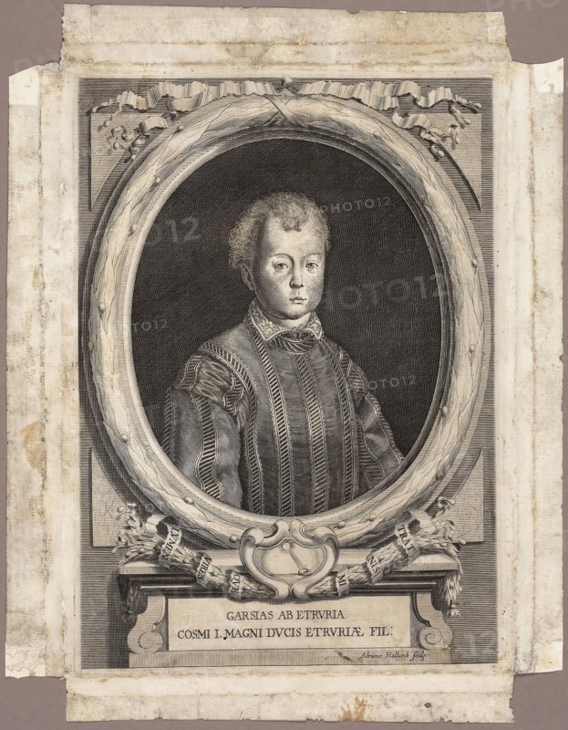 Cosimo I, 1666, published 1761, Adriaen Haelwegh (Dutch, born 1637), published by Giuseppe Allegrini, Florence, 1761, Holland, Engraving on ivory laid paper, 358 x 253 mm (plate), 431 x 322 mm (sheet)