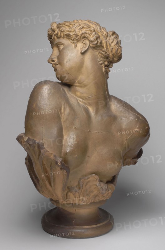 Clytie, 1868, George Frederick Watts, English, 1817-1904, England, Plaster, H. 89 cm (35 in.)