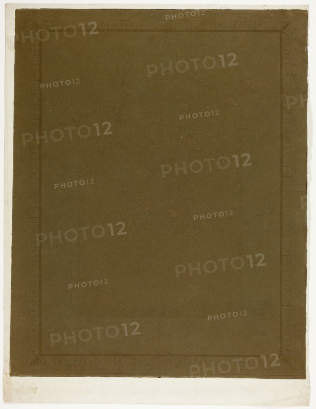 Mount for Embers Glow, 1897–99, Theodore Roussel, French, worked in England, 1847-1926, England, Etching, aquatint, softground, and drypoint in brown and yellow metallic on ivory Japanese paper, 362 × 275 mm (image), 380 × 303 mm (plate), 413 × 315 mm (sheet)