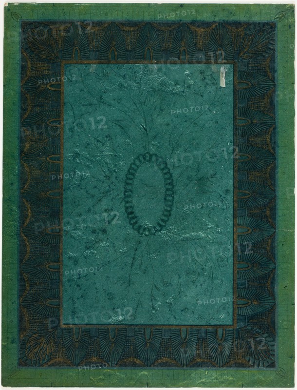 Mount for La Chine, 1897–99, Theodore Roussel, French, worked in England, 1847-1926, England, Color etching, aquatint, softground, and drypoint on ivory wove paperboard, 362 × 275 mm (image), 369 × 280 mm (sheet, trimmed within plate mark)
