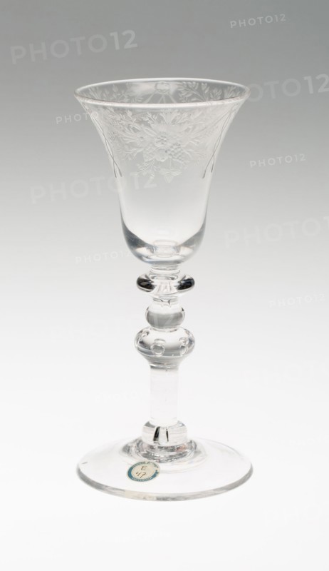 Wine Glass, c. 1745, England, Newcastle upon Tyne, England, Glass, 17.8 × 8.3 cm (7 × 3 1/4 in.)