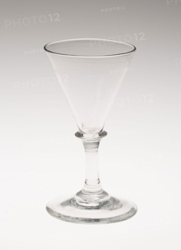 Wine Glass, c. 1720, England, Glass, 13.9 cm (5 1/2 in.)