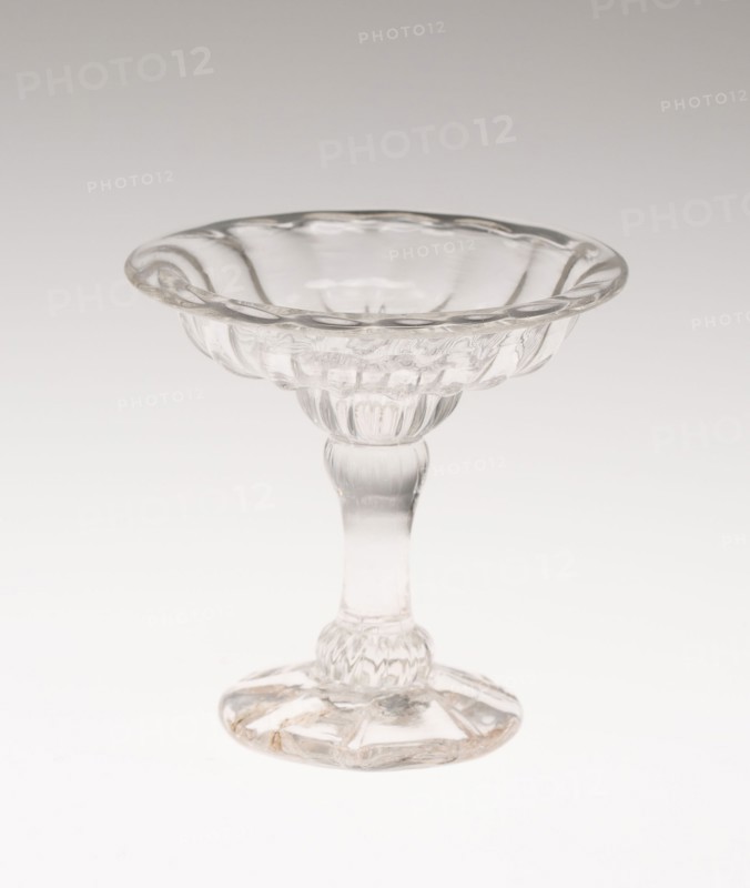 Sweetmeat Glass, 18th century, England, Glass, 6.4 × 6.8 cm (2 1/2 × 2 11/16 in.)