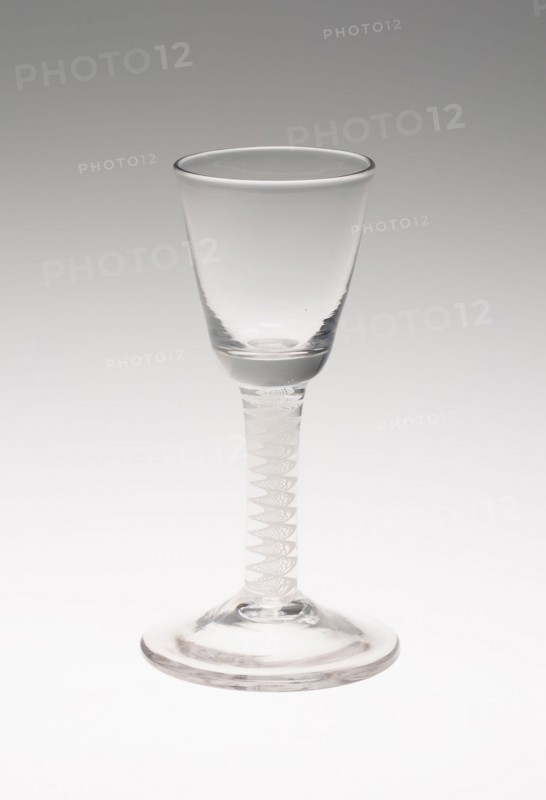 Wine Glass, 18th century, England, Glass, 15.2 × 7.9 cm (6 × 3 1/8 in.)