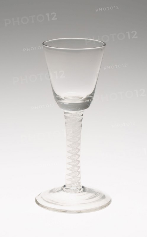 Wine Glass, 18th century, England, Glass, 15.6 × 7.6 cm (6 1/8 × 3 in.)