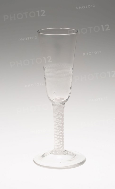 Toasting Ale Glass, c. 1760, England, Glass, 19.8 cm (7 13/16 in.)