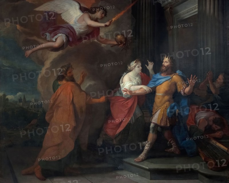 The Plague in the Reign of David, 1675/1700, Guy-Louis Vernansal, French, 1648–1729, Oil on canvas, 257.5 × 323.2 cm  (101 3/8 × 127 1/4 in.)