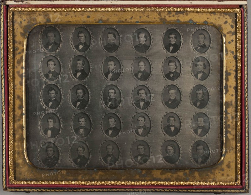 Untitled, c. 1852, American, 19th century, United States, Daguerreotype, 13.5 x 18.5 cm (image), 17.9 x 23.0 cm (case)