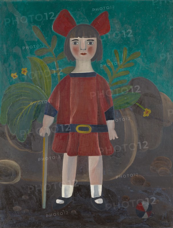 Yvonne, 1921, oil on canvas, 120 x 91 cm, monogrammed and dated lower right: FB1921, Fritz Baumann, Basel 1886–1942 Basel