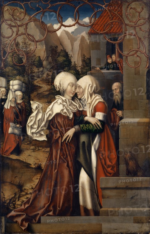 The Visitation, 1512, tempera on paneled softwood, 87 x 56 cm, unmarked, Hans Fries, Freiburg i. Ü. um 1460 – nach 1523 Bern