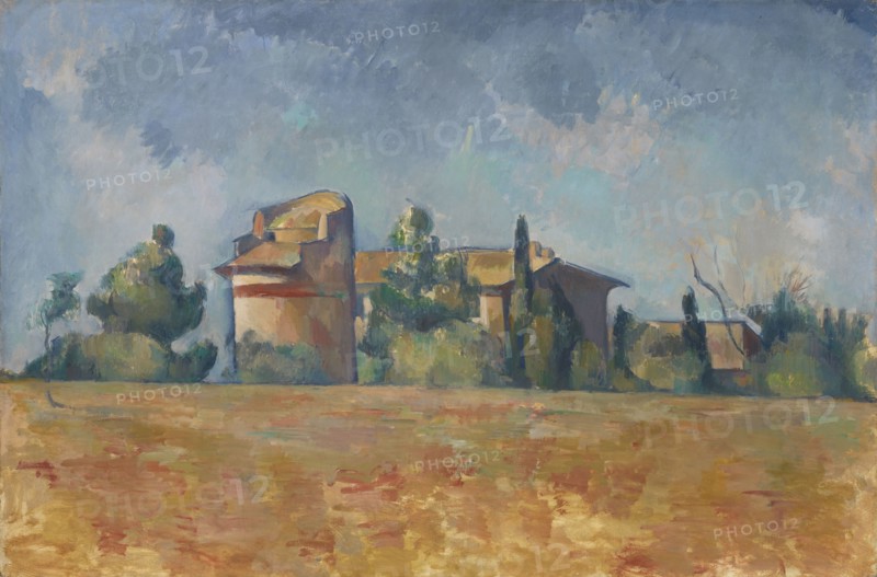 Le pigeonnier de Bellevue, 1888/1892, oil on canvas, 54.2 x 81.2 cm, unmarked, Paul Cézanne, Aix-en-Provence 1839–1906 Aix-en-Provence