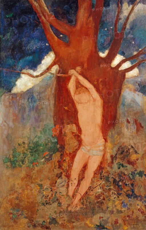 Saint Sébastien, 1910, oil on canvas, 92.3 x 59.3 cm, signed lower right: ODILON REDON, Odilon Redon, Bordeaux 1840–1916 Paris