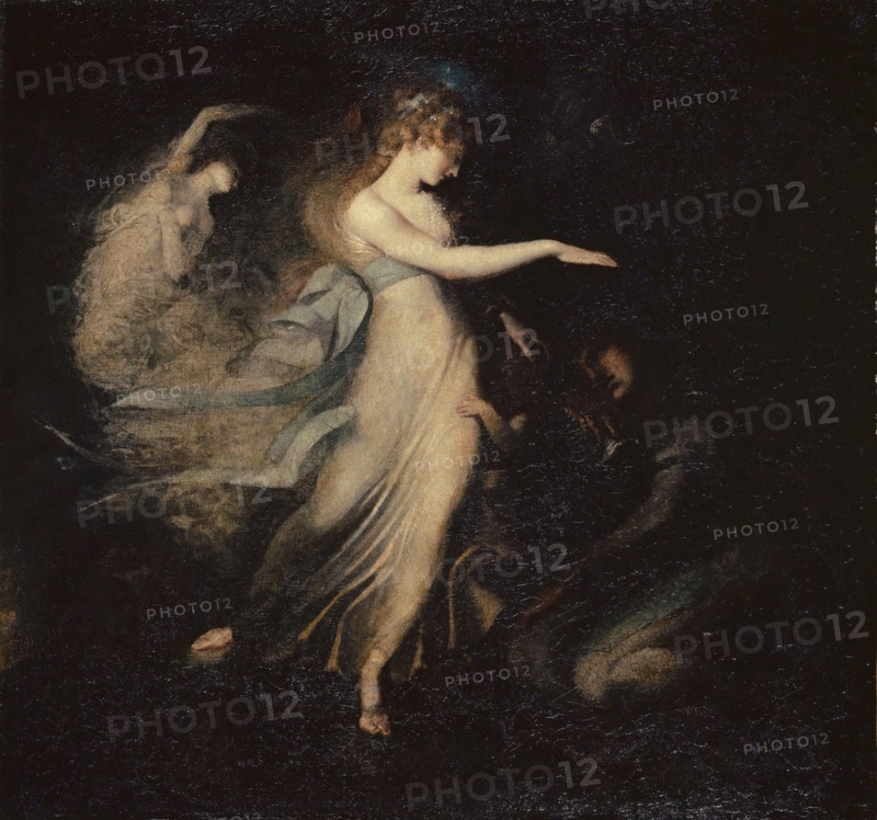 Prince Arthur and the Fairy Queen, 1785-1788, oil on canvas, 100.5 x 106.9 cm, unsigned, Johann Heinrich Füssli, Zürich 1741–1825 Putney Hill b. London