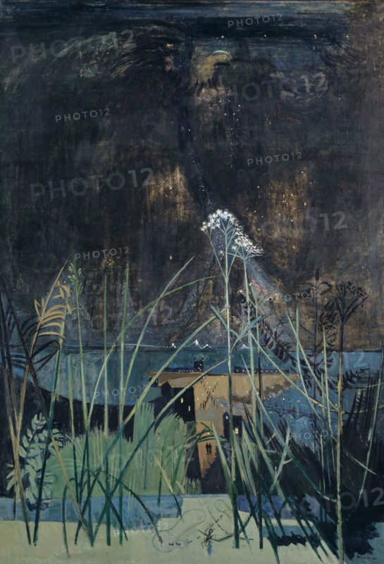 The Night, 1940, oil on canvas, 115 x 80 cm, signed and dated lower right: Wiemken 40, Walter Kurt Wiemken, Basel 1907–1941 bei Castel San Pietro/Tessin