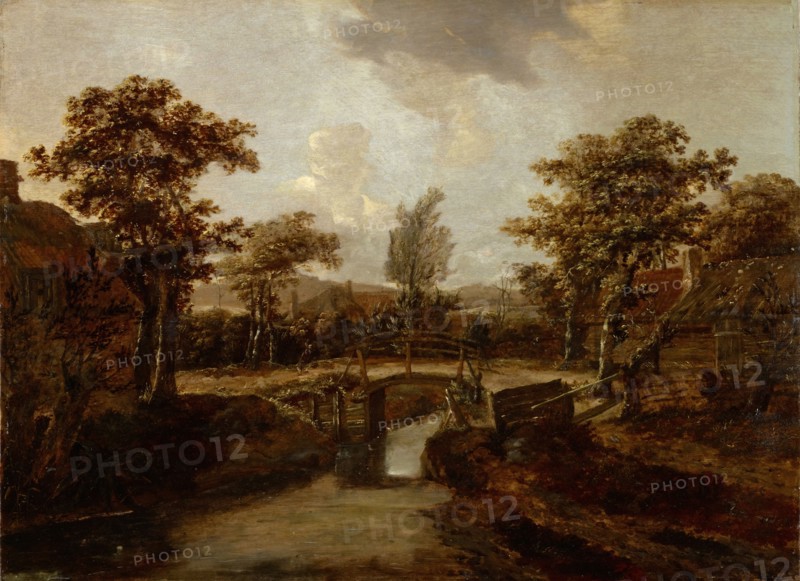 The lock, oil on oak wood, 46.5 x 63 cm, unmarked, Jan van Kessel, (Umkreis / circle), Amsterdam 1641–1680 Amsterdam
