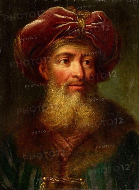 Studienkopf, 1757, oil on panel, 24.5 x 19 cm, signed and dated lower right corner: E. Handmann, Pinxit: 1757., Emanuel Handmann, Basel 1718–1781 Bern
