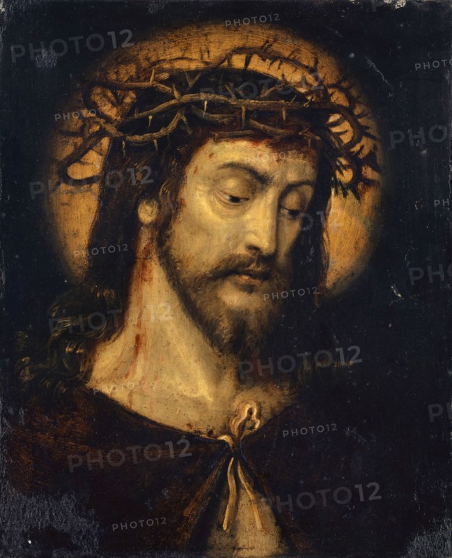 Christ the Sorcerer, c. 1600, oil on copper, 17 x 14 cm, unsigned, Deutscher Meister, (?)