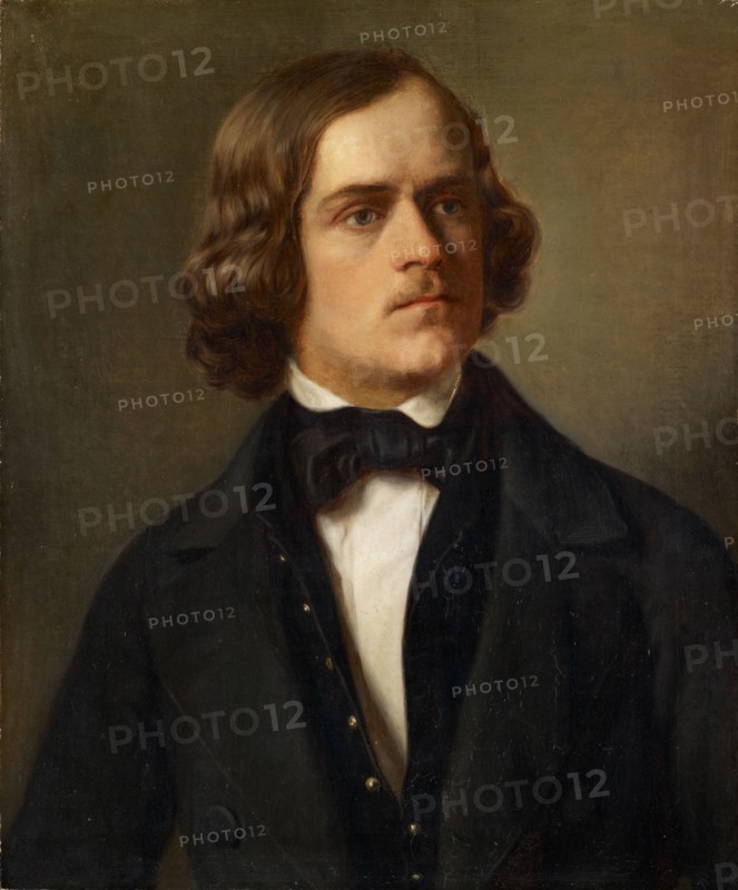 Portrait of a Man, Oil on Canvas, 59.5 x 49 cm, Unmarked, Adolf Follenweider, Basel 1823–1895 Basel