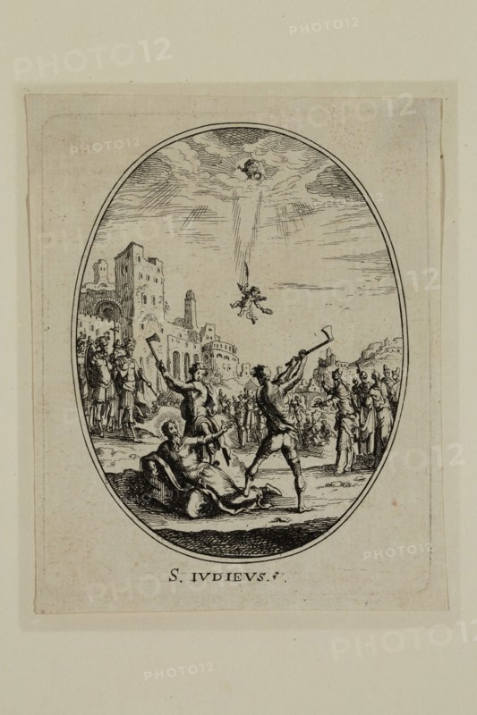 Nicolas Cochin, French, 1610-1686, S. Ivdievs, between 1610 and 1686, etching printed in black ink on laid paper, Plate: 3 3/8 × 2 3/4 inches (8.6 × 7 cm)