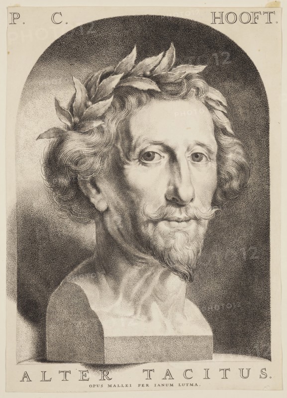 Janus, The Younger Lutma, Dutch, 1624-1685, Pieter Cornelisz Hooft, 17th century, stipple engraving printed in black ink on laid paper, Sheet (trimmed within plate mark): 11 × 7 7/8 inches (27.9 × 20 cm)