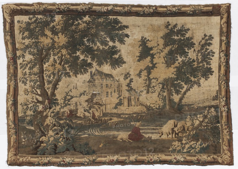 Honeymoon, late 18th Century, Wool, silk, Overall: 104 × 144 inches (264.2 cm × 3 m 65.8 cm)