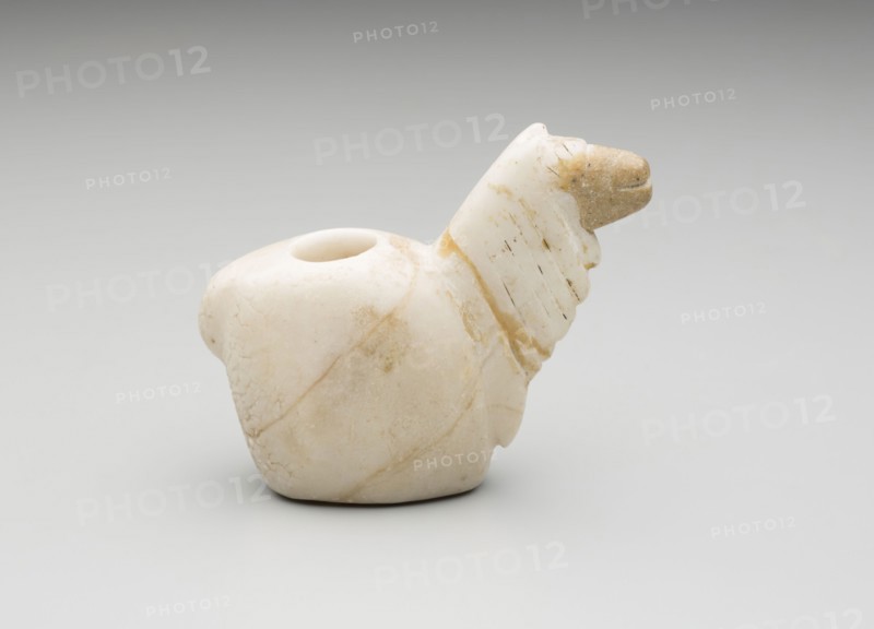 Inca, Precolumbian, Conopa, between 15th and 16th century, carved white alabaster, Overall: 3 1/8 × 3 7/8 × 1 3/4 inches (7.9 × 9.8 × 4.4 cm)