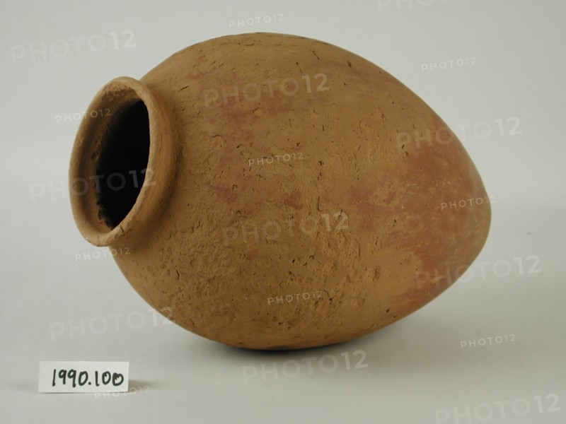 Egyptian, Jar, between 3400 and 3100 BCE, Terracotta, Overall: 11 × 7 7/8 inches (27.9 × 20 cm)