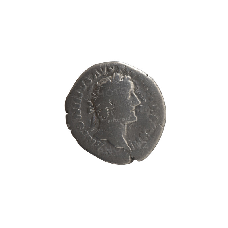 Denarius; obverse: head of Antoninus Pius in a laurel wreath facing right, inscription ANTONINVS AVG PI, P TRP XXIII; reverse: Felicitas standing left, holding a globe in his right hand and a cornucopia in his left, inscription FELICITATI AVG COS III. Issuer: Antoninus Pius (86–161; Roman emperor 138–161). Iconography: personifications (Felicitas), globe (attribute), horns of plenty. Date: 159–160. Culture/place: Roman Empire, Rome. Object type/material: coin (silver). Measurements: diameter 16.5–18.0 mm, weight 2.92 g, axis 180°.