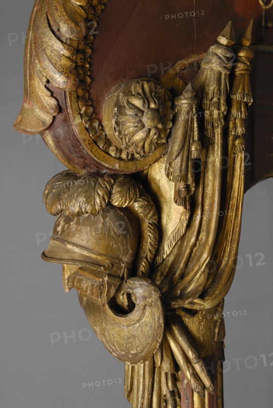 Harpe du Maréchal Comte de Grouchy (détail)