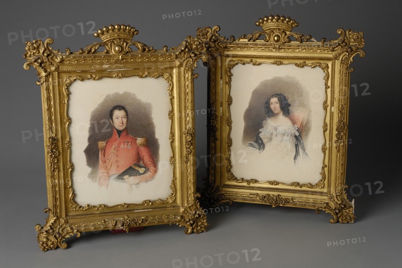 Portraits du Marquis et de la Marquise de Jobal