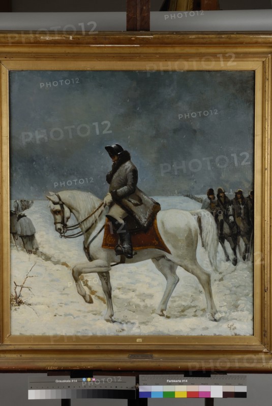 L'Empereur Napoléon Ier, à la retraite de Russie
