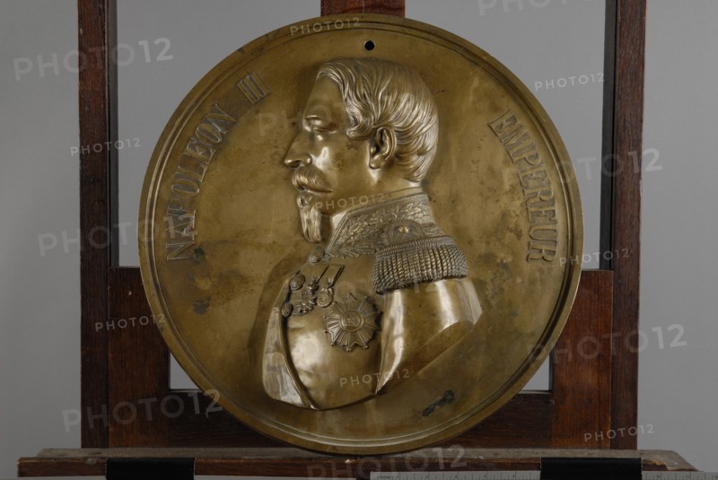 Médaillon de l'Empereur Napoléon III