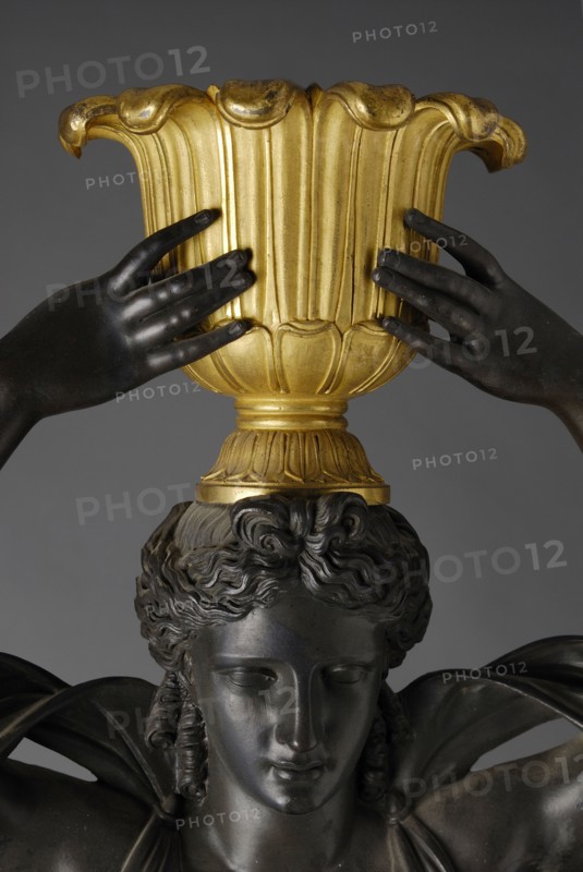 Grande applique d'époque Empire (détail)
