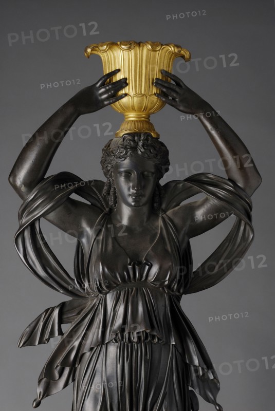 Grande applique d'époque Empire (détail)