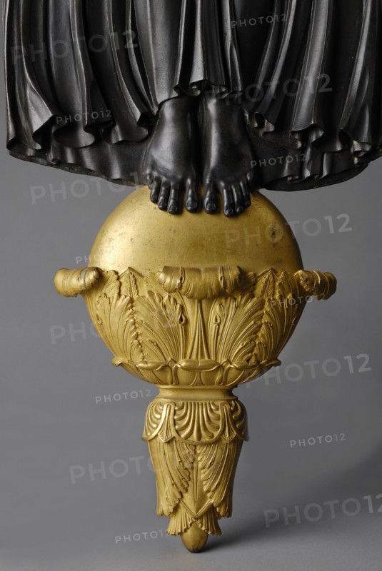 Grande applique d'époque Empire (détail)