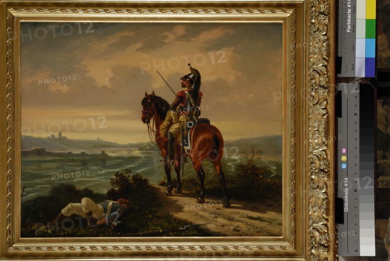 Pastermostre, "Cuirassier en vedette"