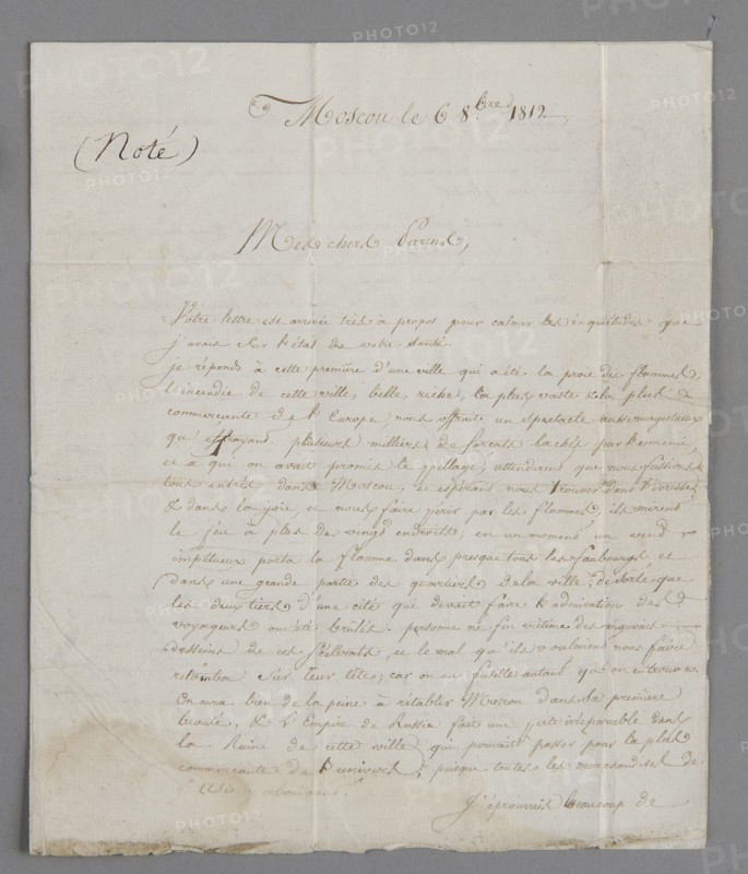 Lettre du soldat Delbois à ses parents