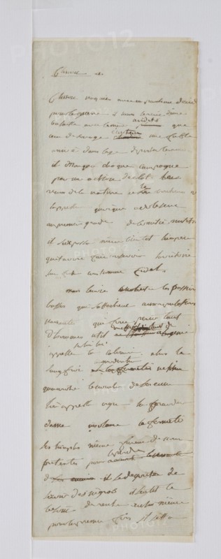 Premiers paragraphes du roman de Napoléon Bonaparte