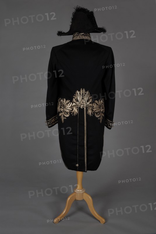 Uniforme du sénateur M. de Barral (vue de dos)